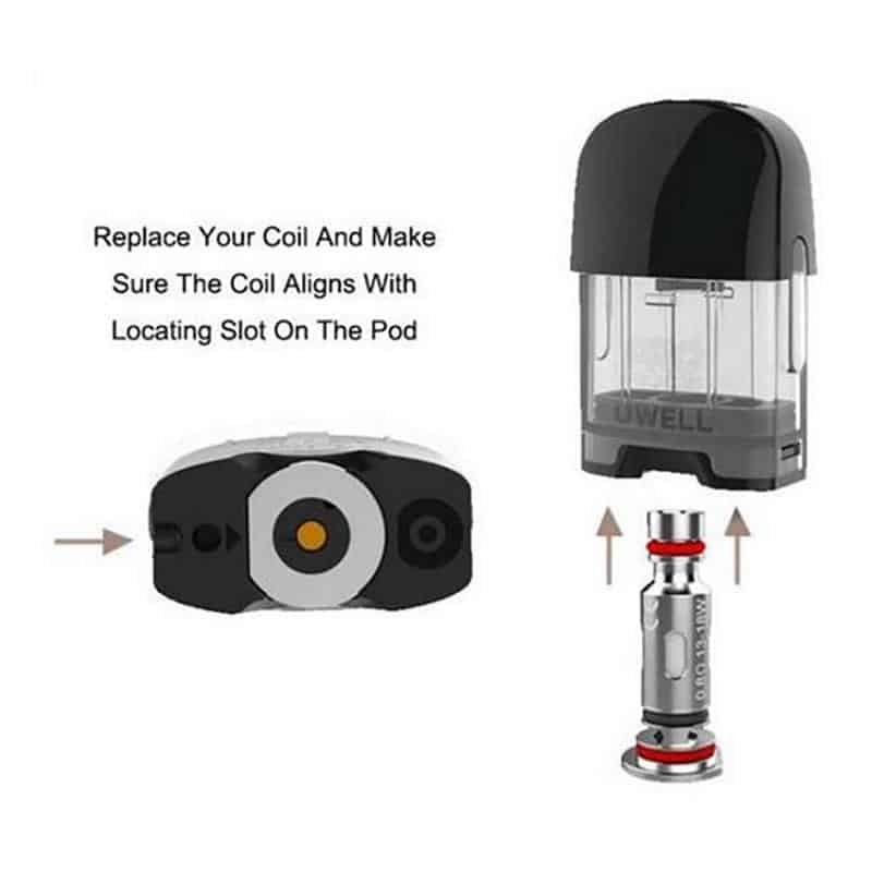 uwell caliburn coil takma