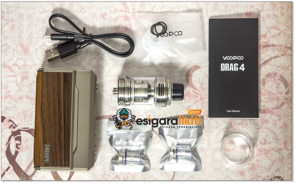 voopoo drag 4 kit kutu